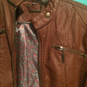Brown Leather Jou Jou Jacket